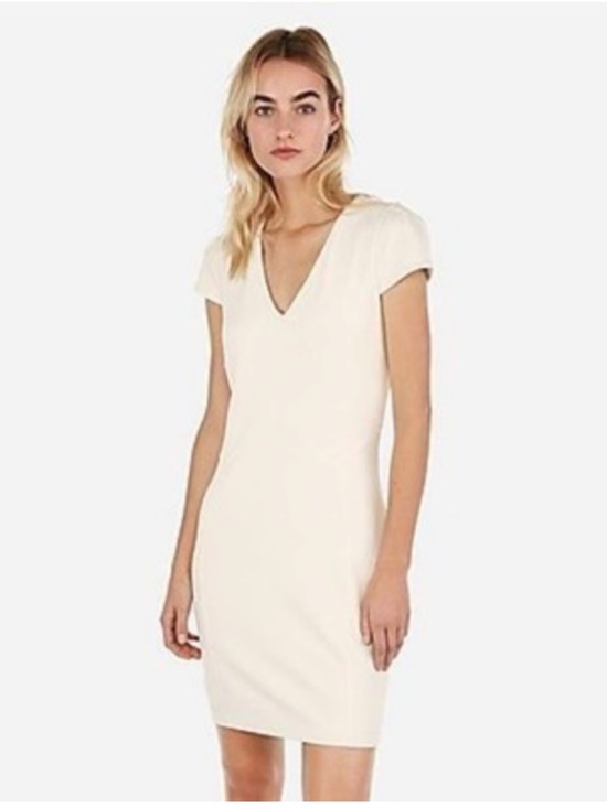 Express Dresses & Skirts - Express White Sheath Dress